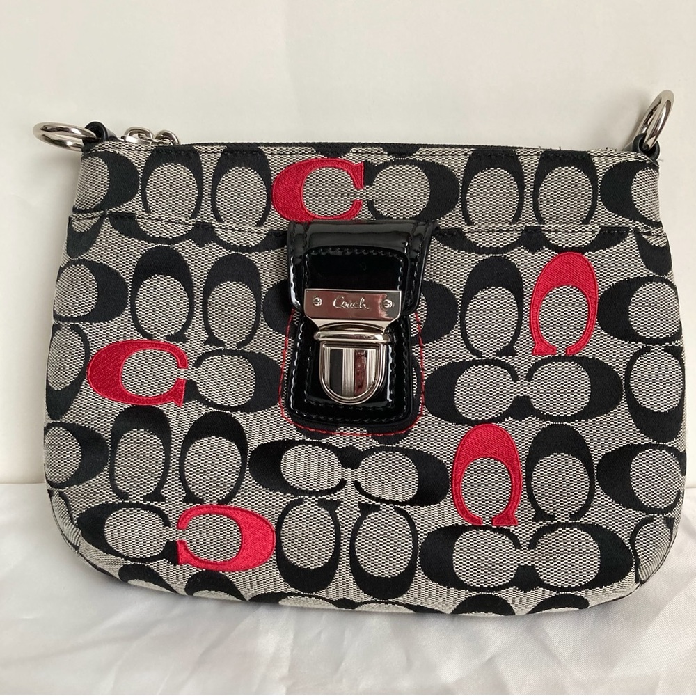 Coach Black and Red Women's Bag
